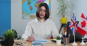 How Skilled Work Visa Helps To Get PR In Canada 2 attractive woman works travel agency