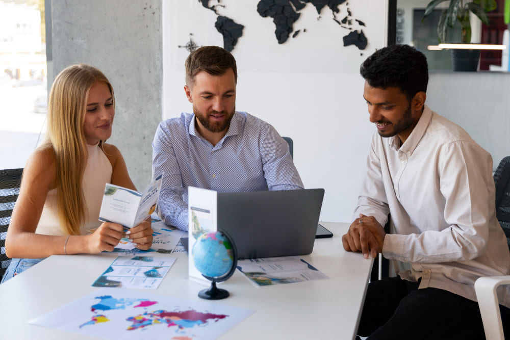 Canada Investment Immigration: Business PR Programs vs. Work Permits 2 A day in the office of a travel agency