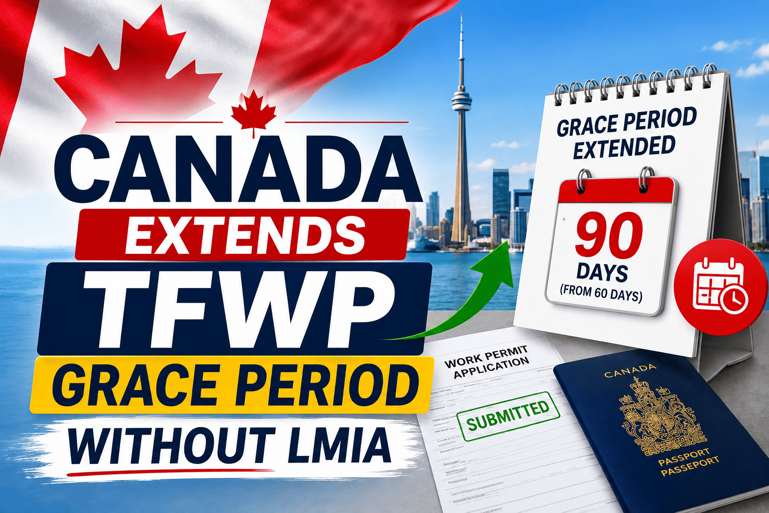 Canada Extends Grace Period for TFWP Work Permit Applications Without Positive LMIA